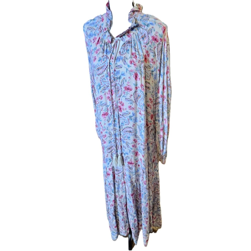 VICI Floral Maxi Dress Womens SZ M Cottagecore,Grannycore,Hippie,Prairie,Peasant